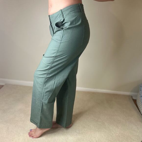 a new day Green Chinos with Straight Leg Design - Picture 4 of 8